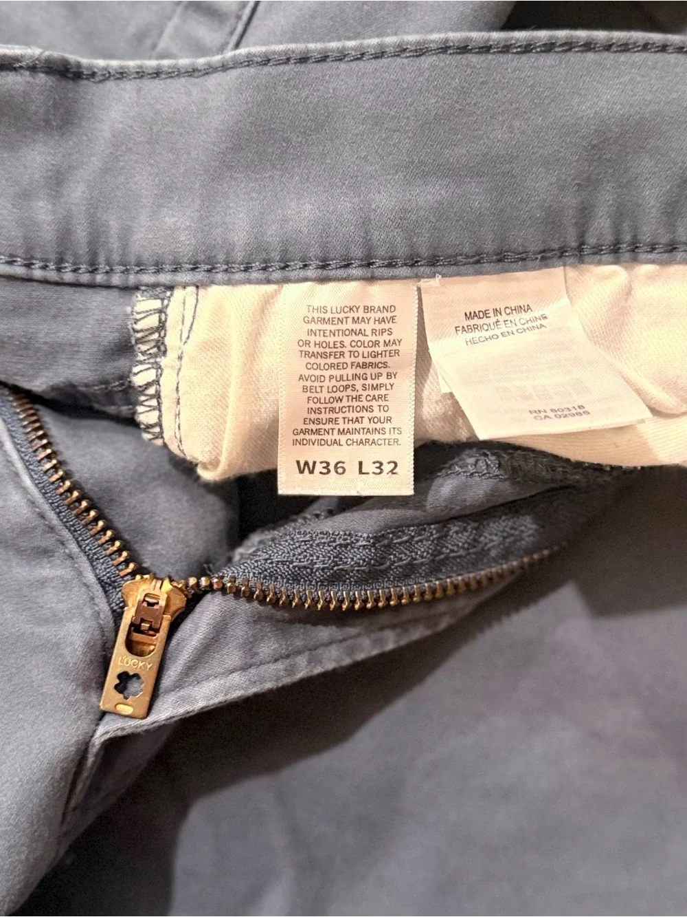 Lucky Brand Slim Straight Light Blue Jeans